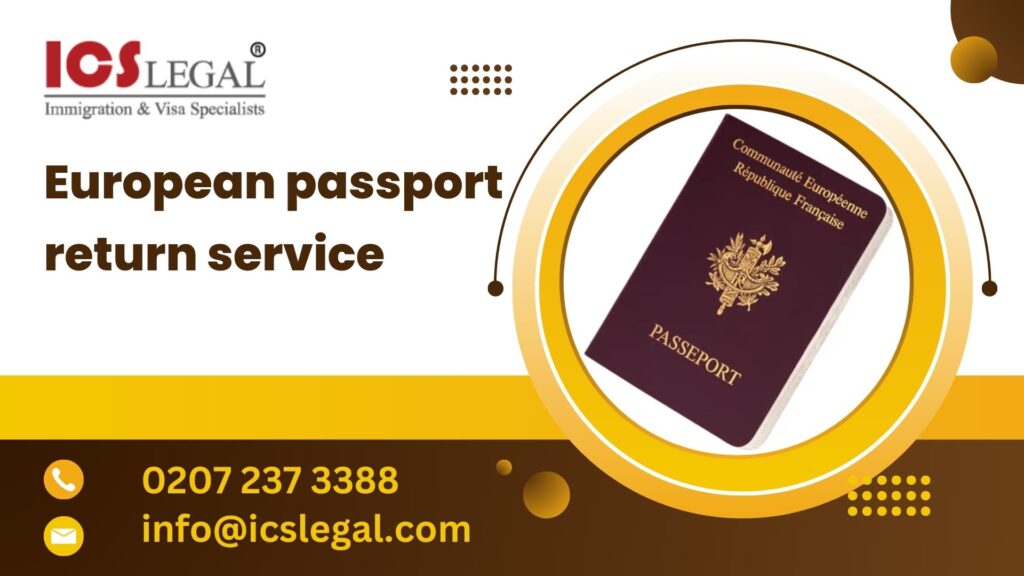 European passport return service